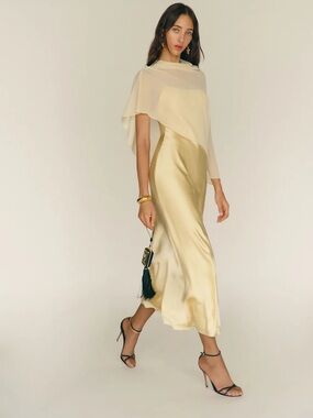 Reformation | Dresses | Reformation Weiss Linen Dress In Heath | Poshmark